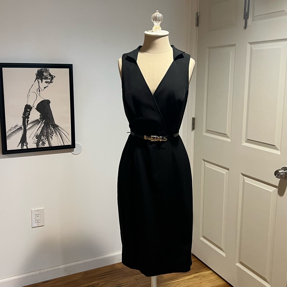 Black cocktail dress size 6
